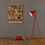 «Multicolored Tapisserie 1» par Chariklia Zarris, art mural sur toile-488418114