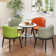 4-Person Three Leg Round Dining Table Set