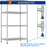 Heavy-Duty Wire Shelving Rack, Industrial-Strength Metal Storage Shelf with Thick Steel & Reinforced Design for Laundry, Kitchen, Pantry-825470179-820952751