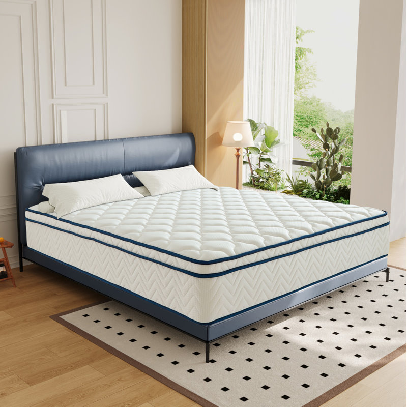12" Full Size Hybrid Mattress in a Box - Medium Plush Cooling Memory Foam CertiPUR-US Certified, Full, 12
