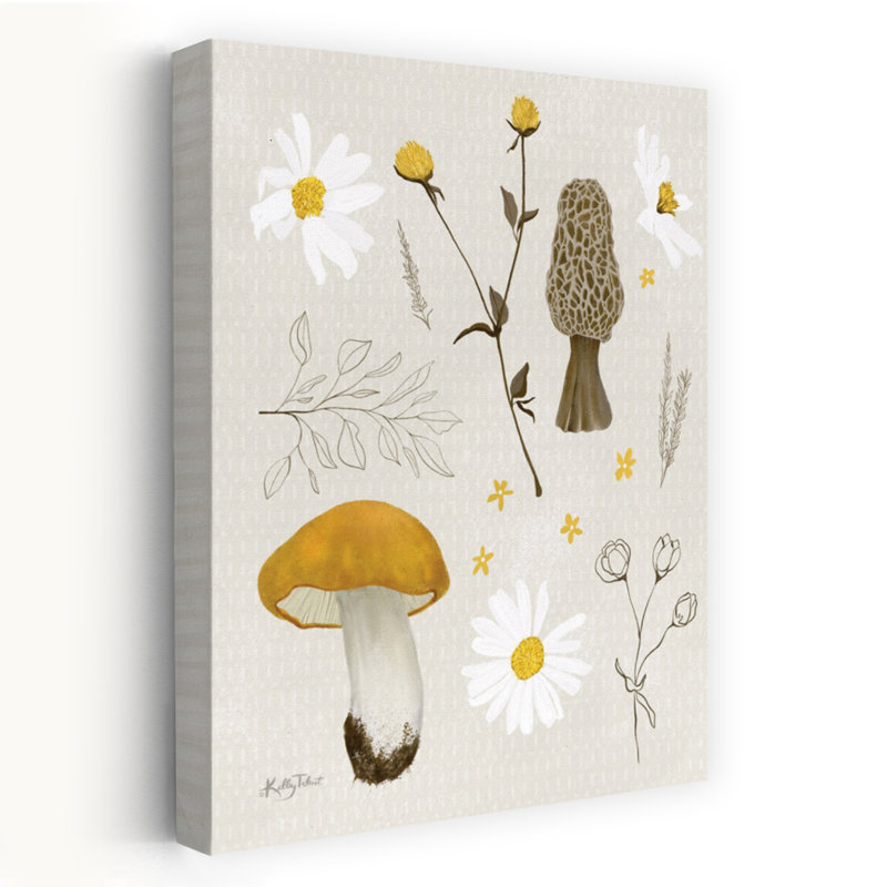 Woodland Clearing Contemporary Flower Art, 24" H x 16" W