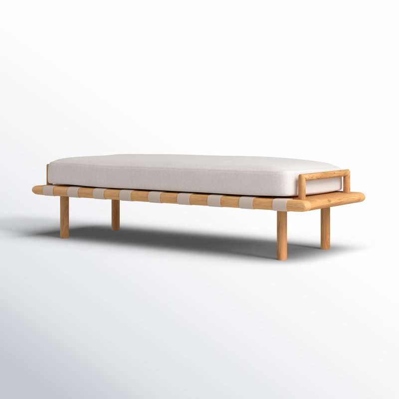 Arturo Upholstered Bench, Natural