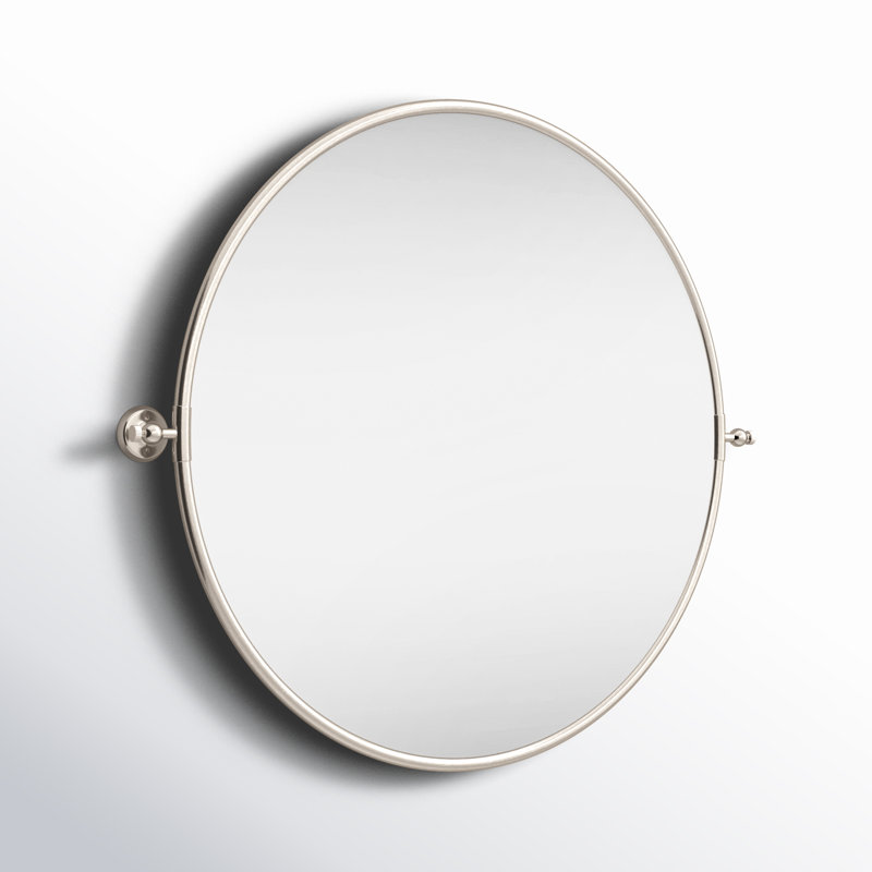 Dara Metal Mirror, 32" H x 35" W x 4" D, Iron