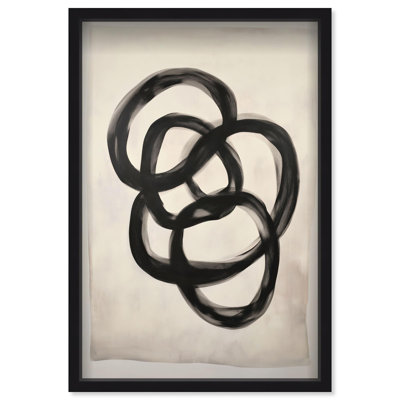 Oliver Gal Urban Mirage II Abstract - Luxury Shadowbox Framed Wall Art