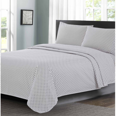 Ensemble de draps 100% coton 200 fils Alvis