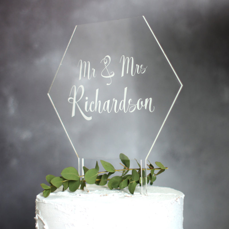 East Urban Home Jillesa Cake Topper, Yes