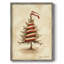 «Christmas Holiday Art CDLVII», reproduction d'art encadrée - bois massif-86978589
