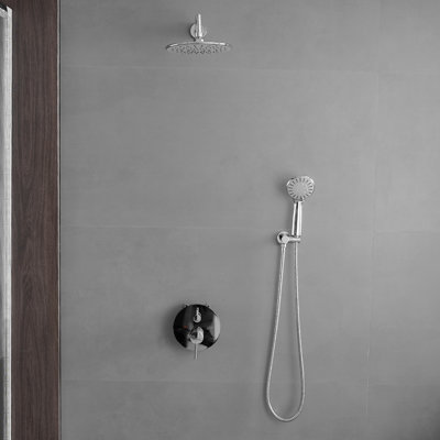 1 Complete Shower System with Rough in-Valve