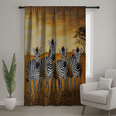 Rideaux de fenêtre Zebra