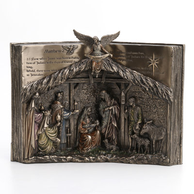 SUPPORT DE NAIVITÉ HOLY 11,61 po Astoria Grand bronze coulé à froid
