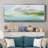 Clear Lagoon I- Framed Canvas-110587671