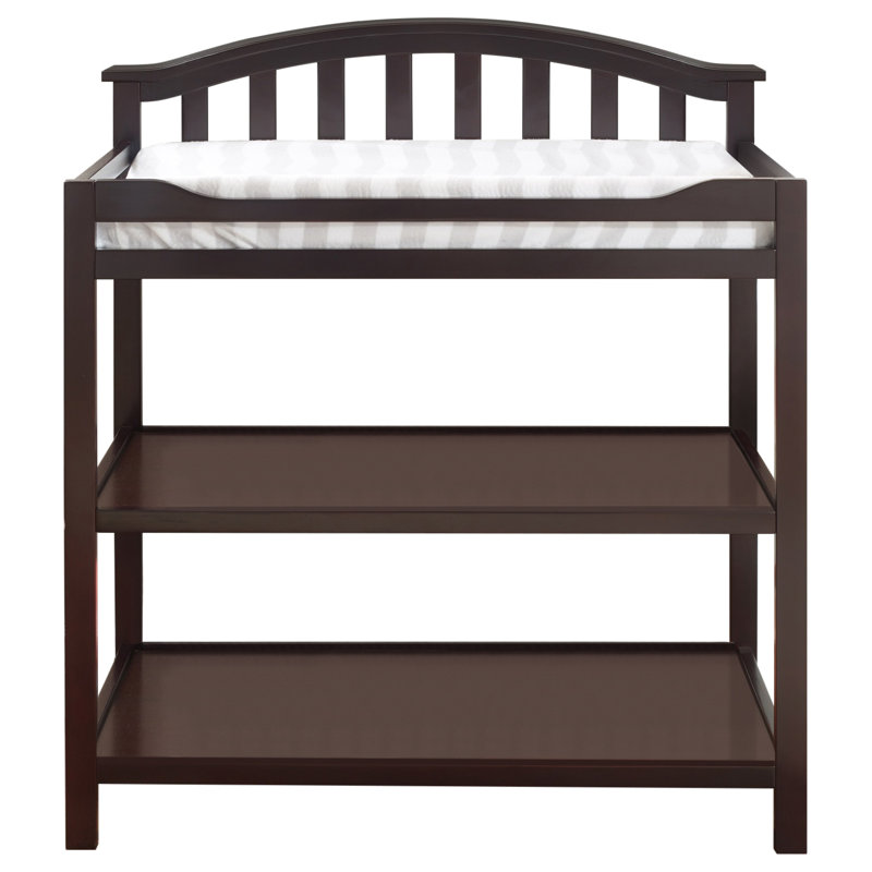 Table à langer avec coussin Berkley, Espresso