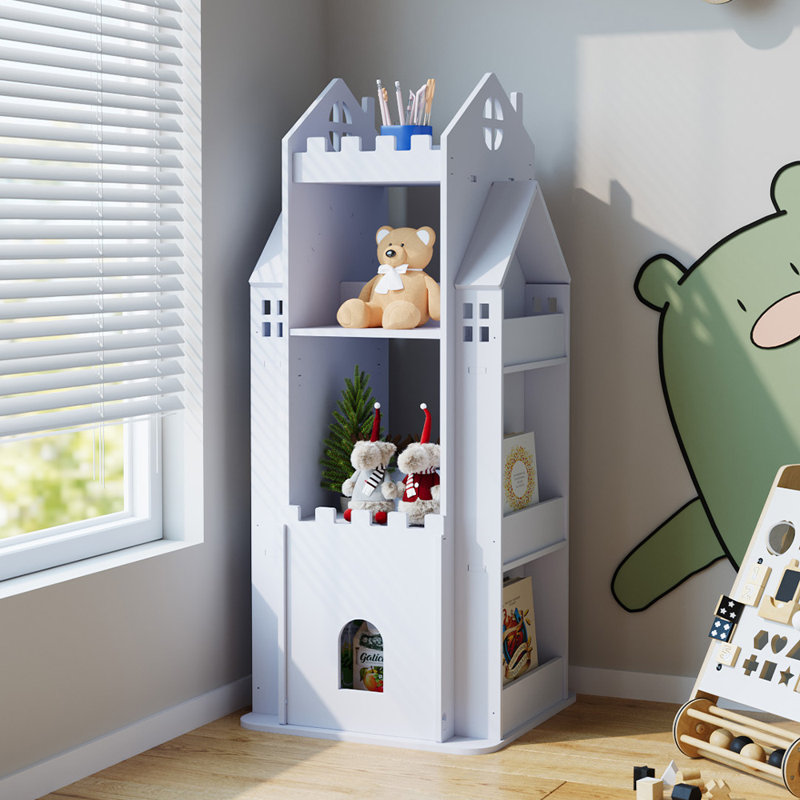 Bookcase, 106cm H x 45cm W x 45cm D, White