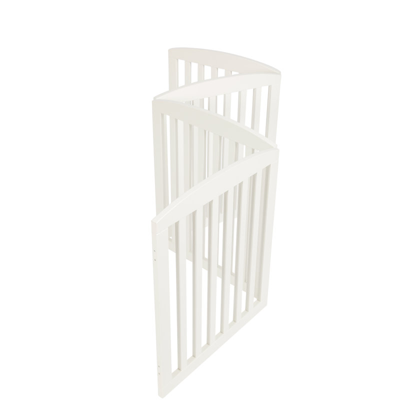 Benno Free Standing Pet Gate, White