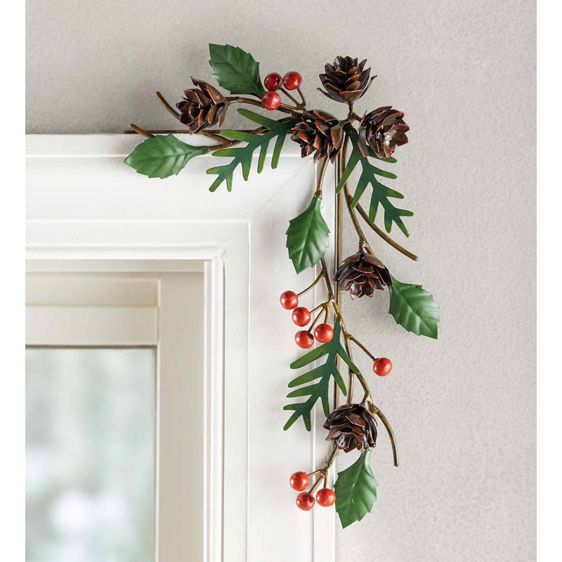 Pinecone Holiday Corner, H 2 po x l 8,25 po x P 12,25 po