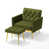 Velours vert olive est en rupture de stock