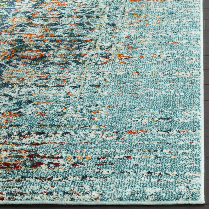 Analia Paisley Area Rug, Rectangle 91 x 152cm