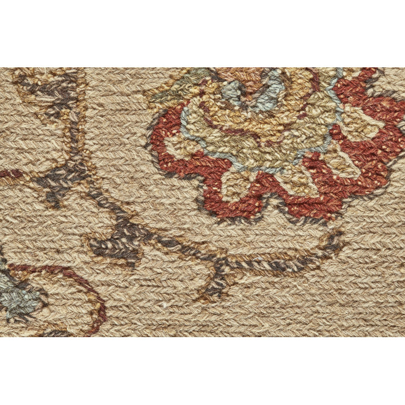 Kondo Wool Abstract Indoor Rug, Rectangle 2' x 3'