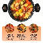 Houshery 7L Cast Iron Soup Pot