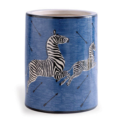 Scalamandre Maison Zebra Champagne Bucket