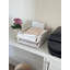 Organisateur de papier empilable en rotin Everard-2090852718