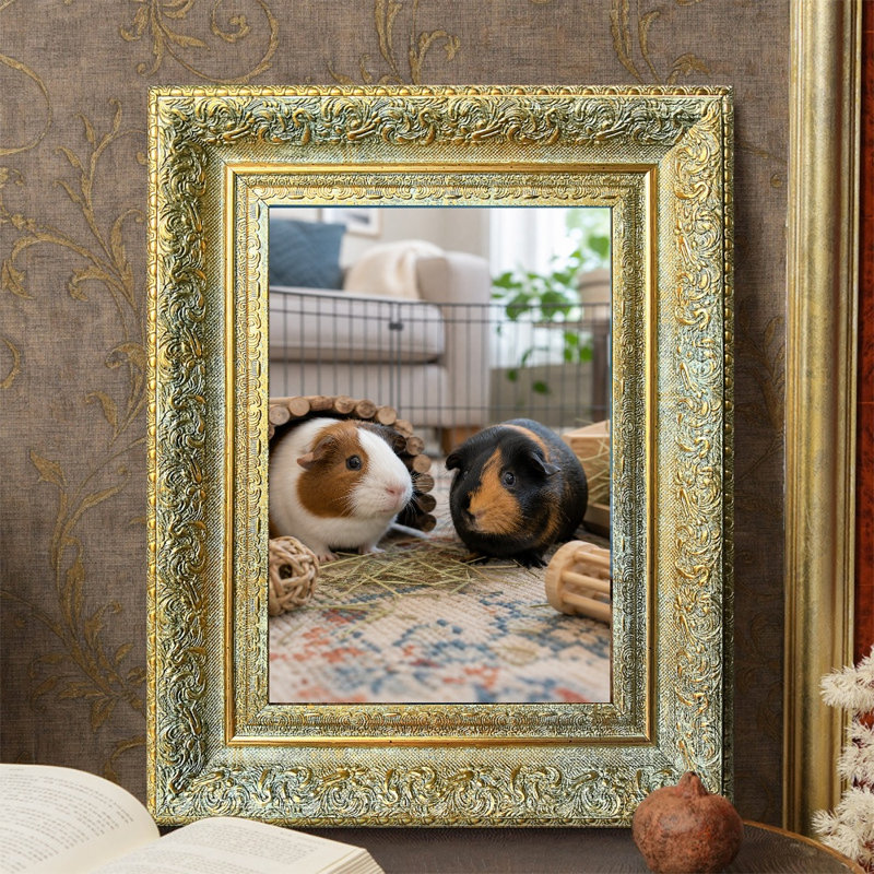 Cadre photo mural 8 pièces x 10 po 8 pièces, Antique Gold, 3, L 8 po x H 10 po