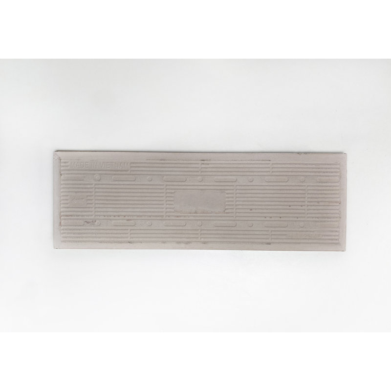 Carreau de céramique 4 "x 12" Hudson, Biscuit lustré