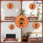 Horloge murale en bois 10 po, mouvement silencieux, à piles (piles AA non incluses), décor artistique, parfait pour les décorations