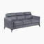 Ensemble de salon 3 pièces en microfibre texturée Olegas-609202695