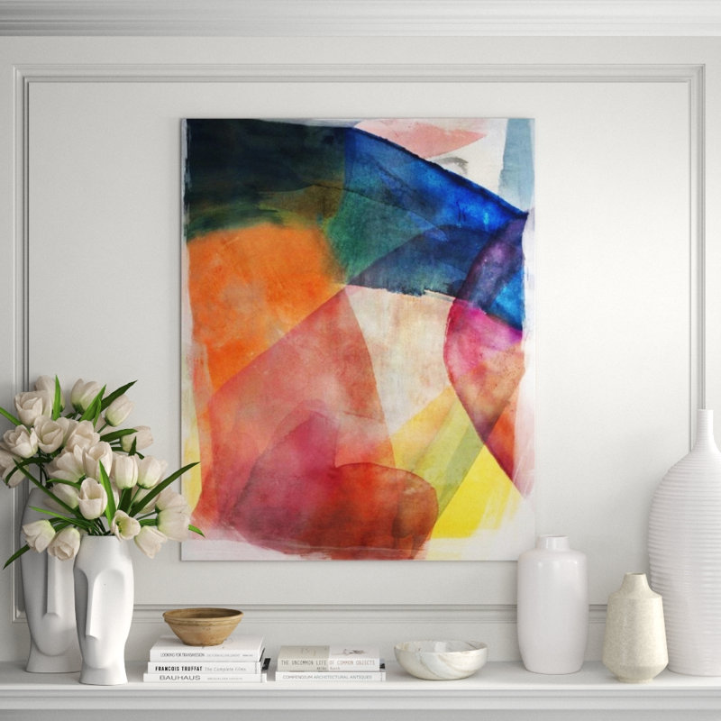 Color Surge II Painting by Emma McCartney, Outdoor, 59" H x 47" W