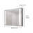 Genessis 36'' W 30'' H Surface Frameless Medicine Cabinet Mirror 3