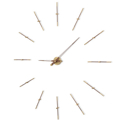 Merlin Metal Analog Wall Clock