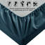 Drap-housse en microfibre Lux Decor jusqu'à 16 pouces de profondeur-1062287410-1052758387