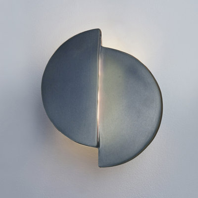 Tenny Single Light Ceramic Dimmable LED Flush Mounted Sconce
