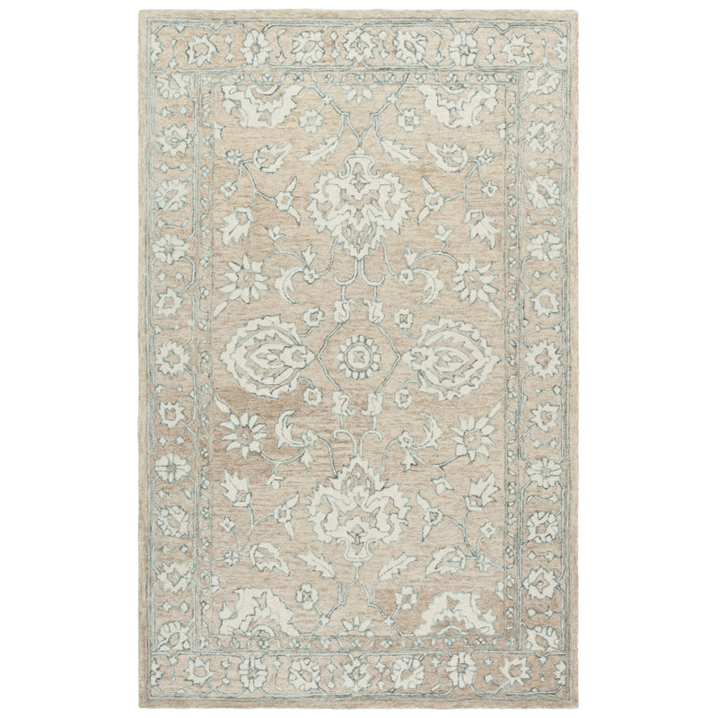 Tapis oriental en laine touffeté à la main Metro, Rectangle 4pi x 6 pi