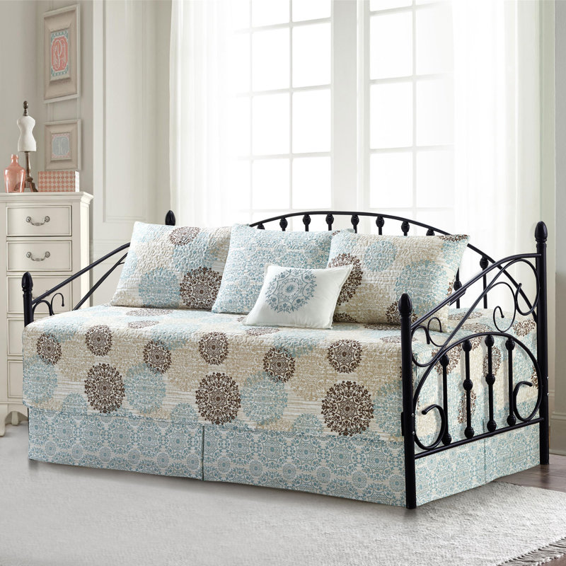 6 Piece Marina Medallion Daybed Bedspread Set