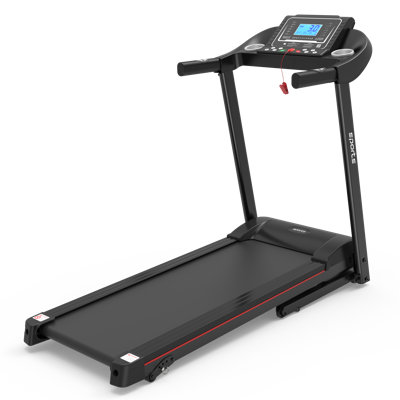 Fitshow App Home Foldable Treadmill with Incline, Folding Treadmill for Home Workout, Electric Walking Running Treadmill Machine 5" LCD Screen 250 LB Capacity Bluetooth Music