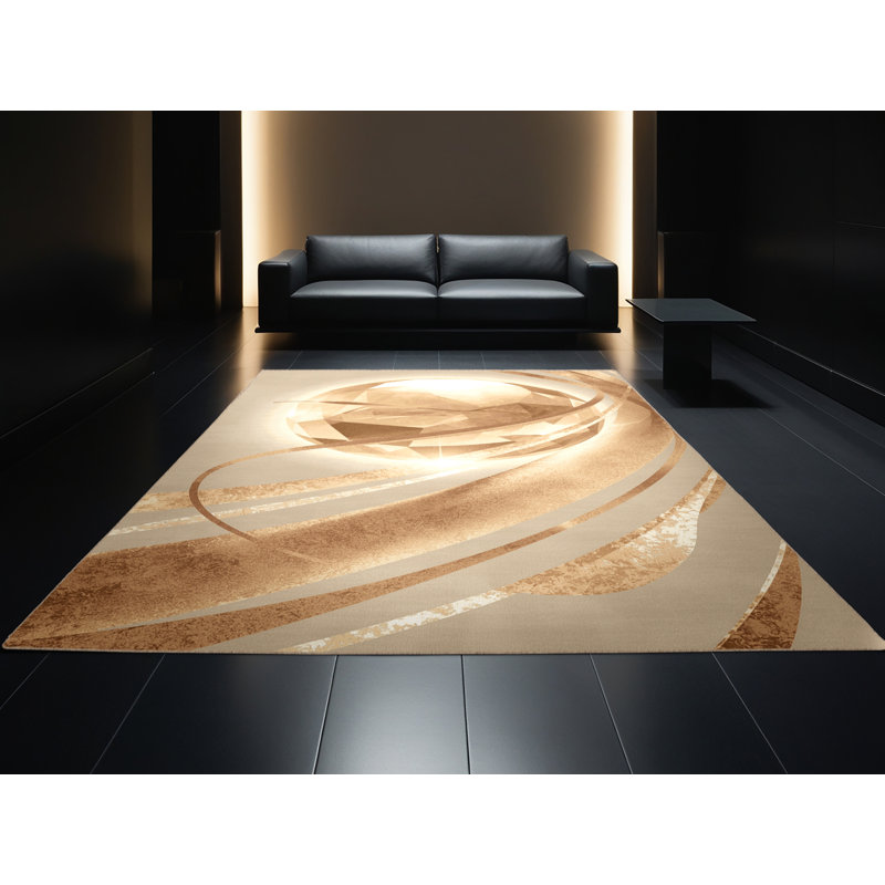 Tapis chic et luxueux lavable à la machine Aidan, 8 x 10