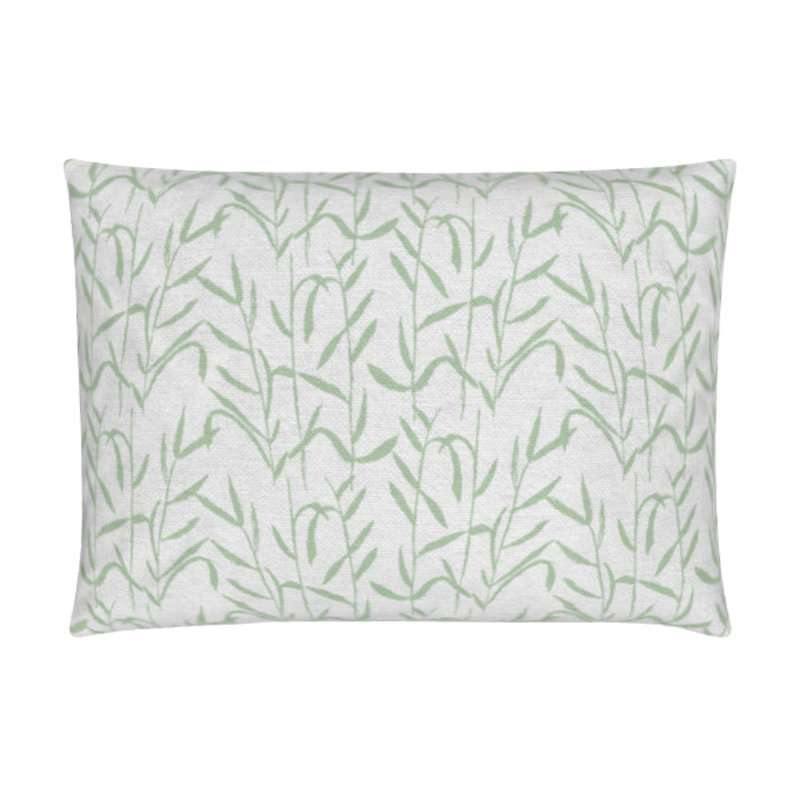 Botanic Lumbar Pillow Cover & Insert, Mint Floral