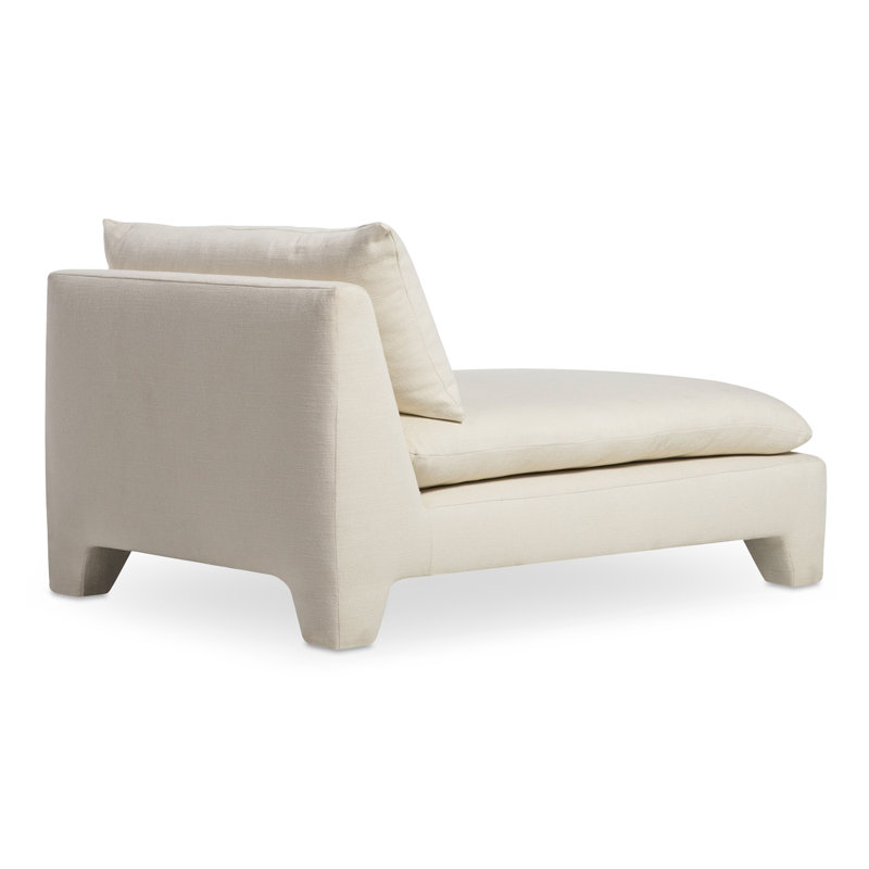 ESTELLE CHAISE CREAM, Cream Basketweave