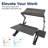 Avery 21" H x 18" W Standing Desk Conversion Unit-22946474