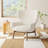 Elvie Upholstered Wingback Chair