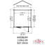 Avesbury 9 x 9 Ft. Log Cabin-1760472364
