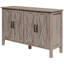 Armoire de rangement de style campagnard avec tablettes réglables