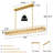 Jaylnn 60 - Light 54’’  Crystal Dimmable LED Kitchen Island Rectangle Chandelier(Includes 60XG4 Bulbs)-1851897168