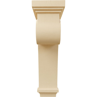 Corbeau à volutes l 6 1/4 po x P 10 po x H 22 po (paquet de 4)