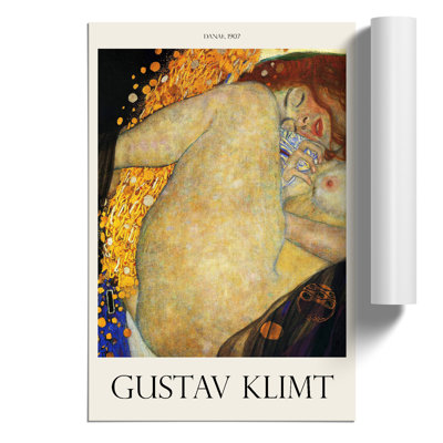 Danae Vol.1 by Gustav Klimt - No Frame Painting