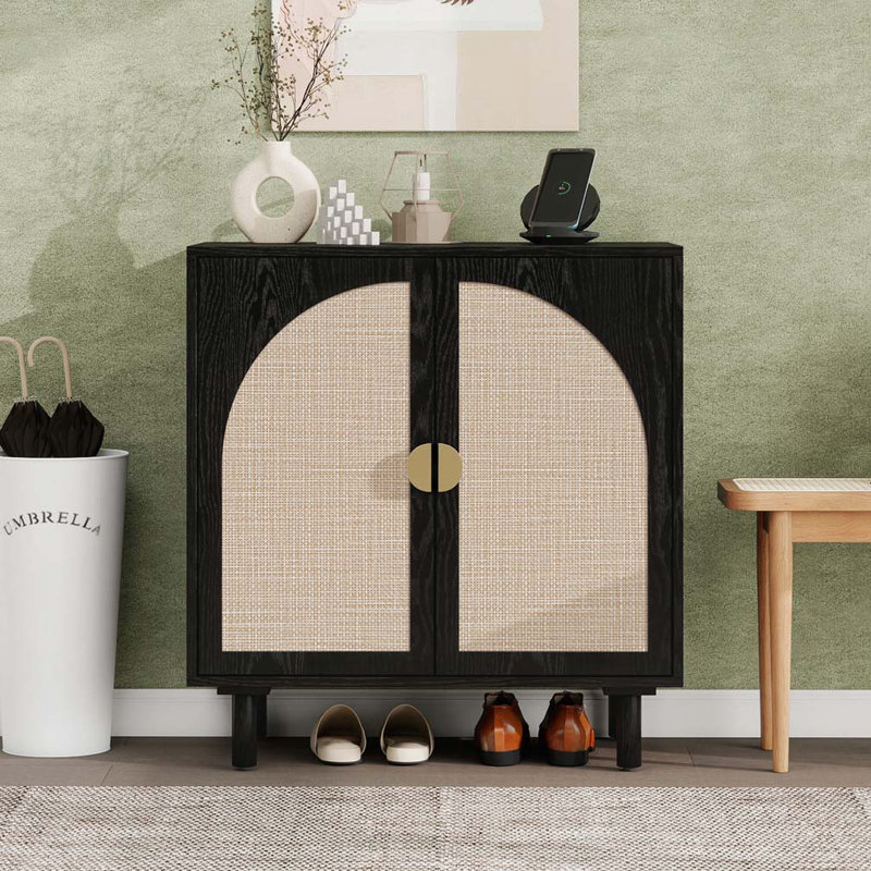 Armoire à deux portes, Noir