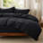 Bedsure Duvet Cover Queen Size with Fitted Sheet - 4 Pieces Prewashed Cotton-Like Extra Soft Bedding Set-106246520-106246521