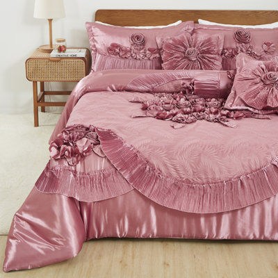 Ensemble d'édredon en microfibre 6 pièces 